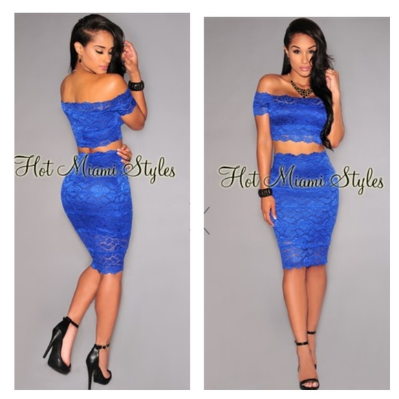 HMS Bodycon 2 piece set - Picture 2 of 5
